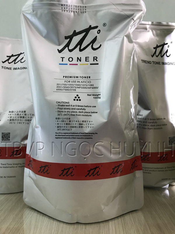Mực KG TTI Máy Photocopy RICOH AF-2075 MP-5001 MP-8001 MP-9002