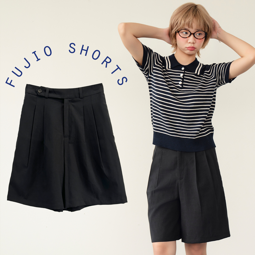 BLEUBIRD Quần shorts dài Fujio Shorts
