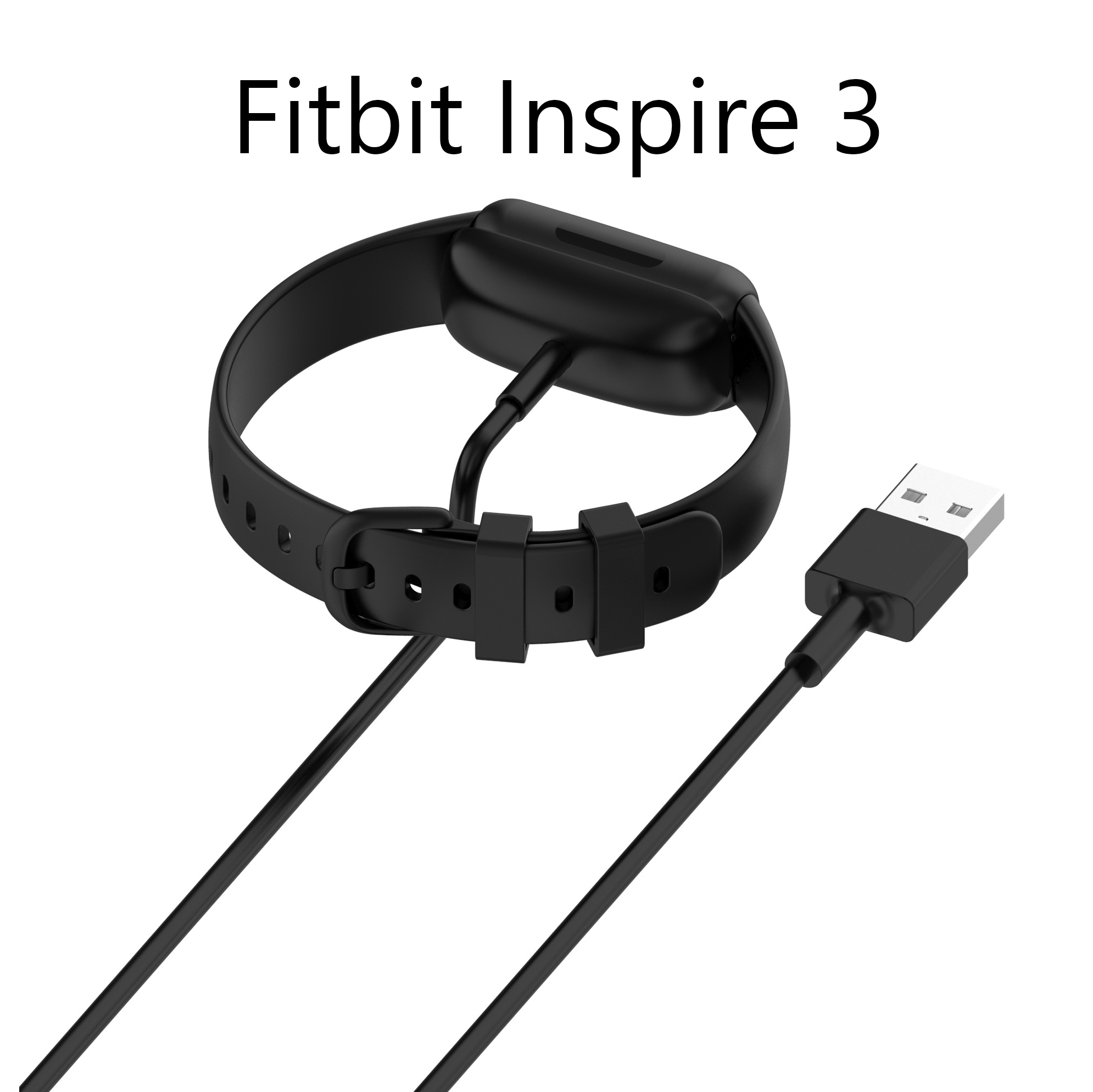 Dây sạc cho đồng hồ thông minh fitbit inspire 3 1 mét