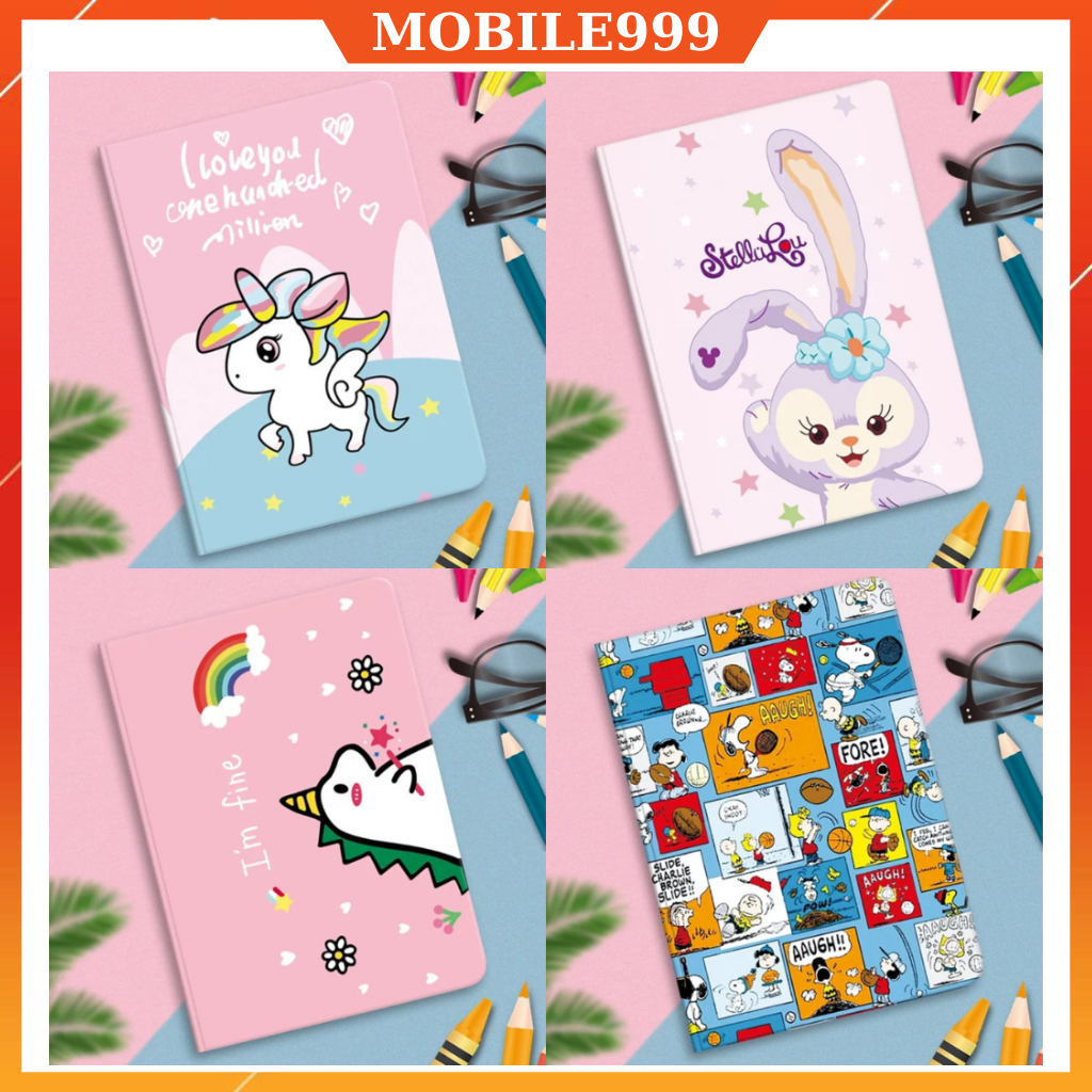 Ốp ipad Silicon hình Thỏ tai dài cute ốp ipad Gen 5/6/7/8/9/Air 1/2/3/4/5/Pro 11/10...MOBILE999