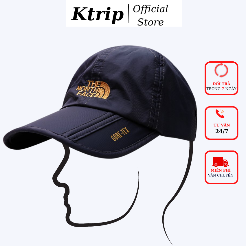 Mũ gấp gọn TNF Chống Nước, Chống Bám Bụi-Cam kết hàng đúng mô tả, chất lượng đảm bảo an toàn đến sức khỏe người sử dụng