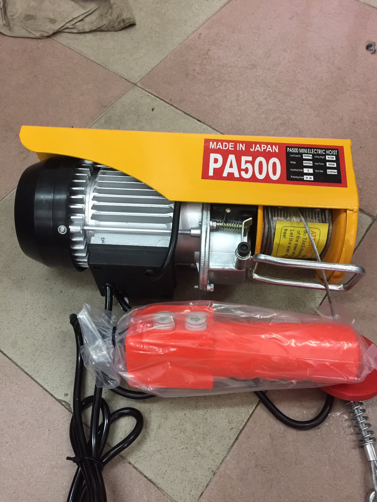 Máy tời điện pa500
