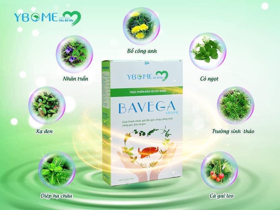 Giải độc gan Bavega Hộp 50 gói x 9gr