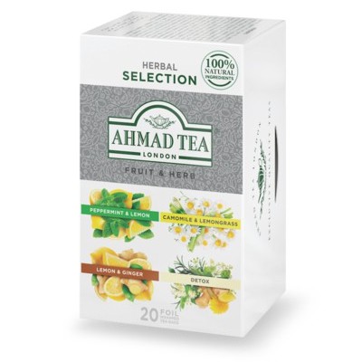 BST Trà Thảo Mộc Anh Quốc" 40g (20 túi x2g) - Ahmad Fruit & Herb Collection 40g/20bags
