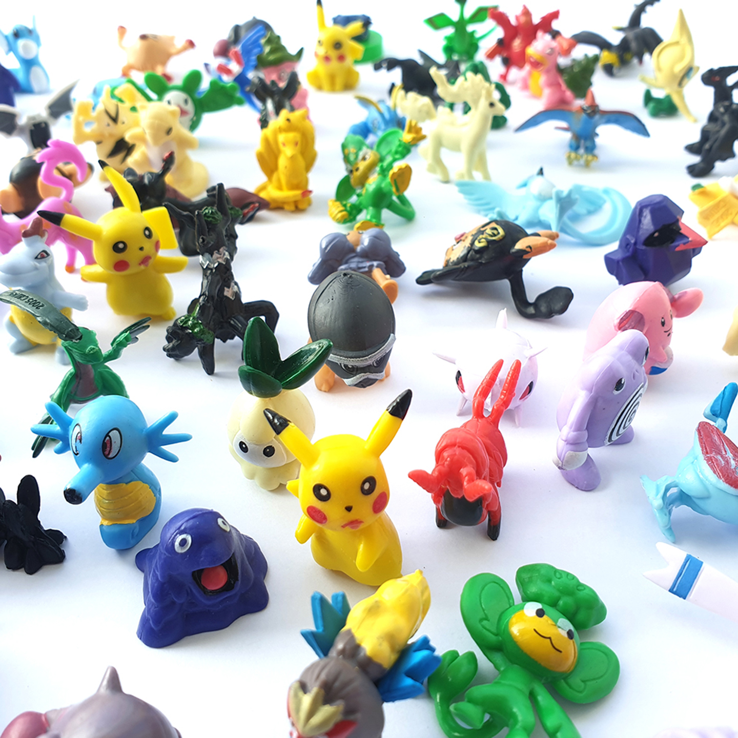 [HCM]Mô hình đồ chơi mini 72 Pokemon nhựa an toàn cho bé - mô hình Pokemon Figure Anime mega huyền thoại đa hệ không trùng lặp nhiều màu sắc kích thước 2-3 cm giá rẻ vô đối New4all
