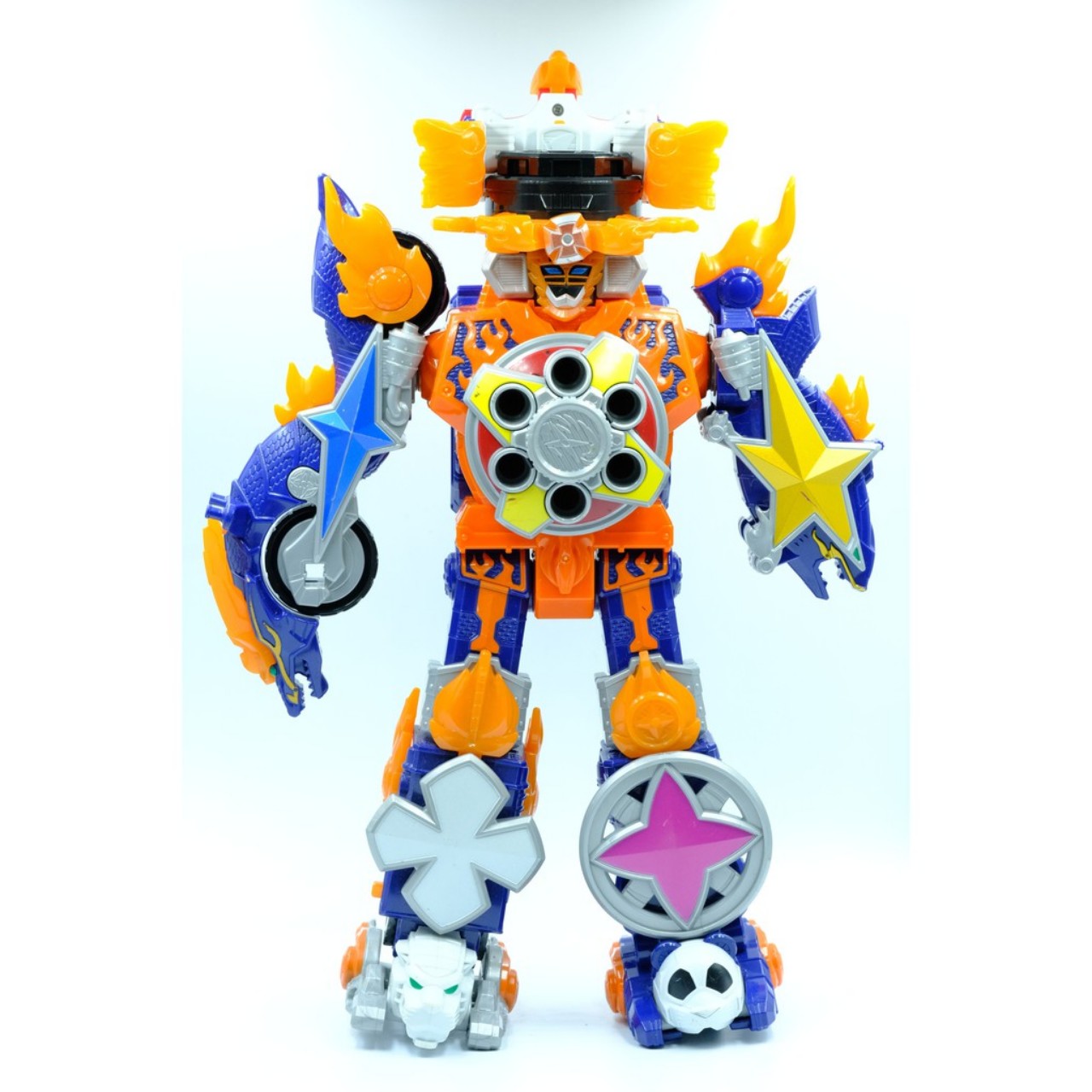 Mô hình DX Shurikenjin Chính hãng Bandai Shuriken Sentai Ninninger Gattai OtomoNin Paon UFO Surfer Siêu nhân phi tiêu - K131