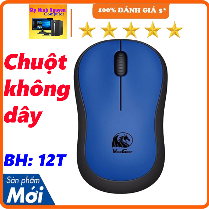 Chuột không dây, chuột 2.4g V-DRA K09, V-DRA K11 dùng pin