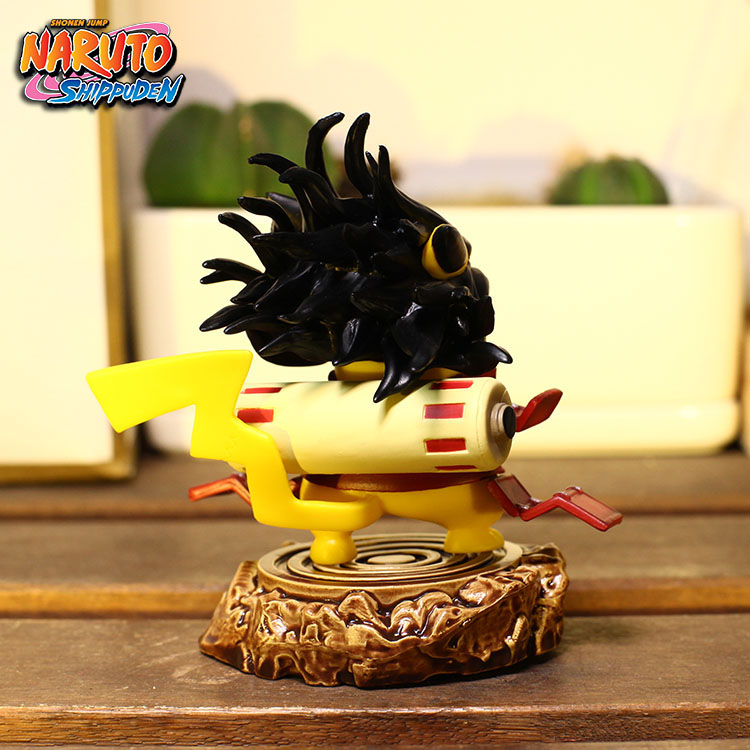 Mô Hình Figure Naruto Hokage đệ nhất Pikachu 10cm  Mô hình nhân vật