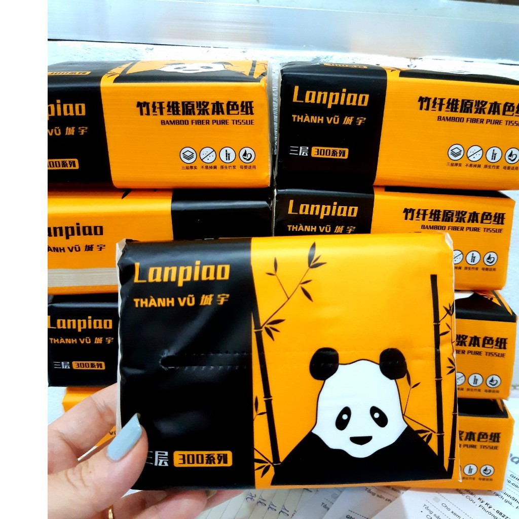Khăn giấy gấu trúc siêu dai deal sock 1k