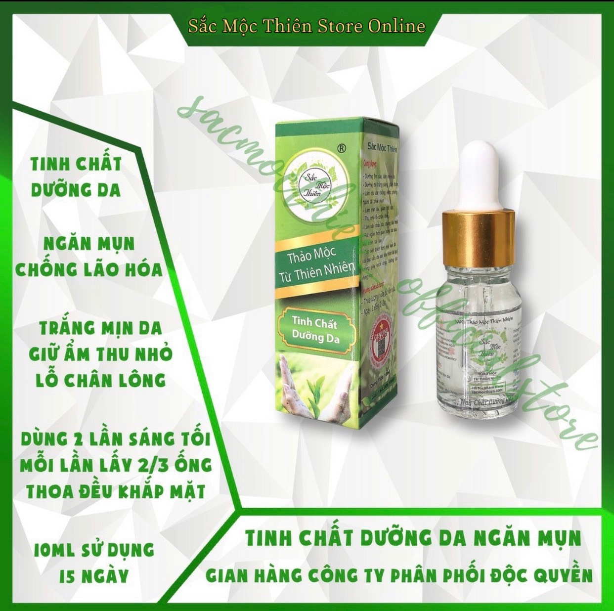 [HCM]Serum Dưỡng Da Sắc Mộc Thiên Thu Nhỏ Lỗ Chân Lông Chống Lão Hóa Sau Tái Tạo Da