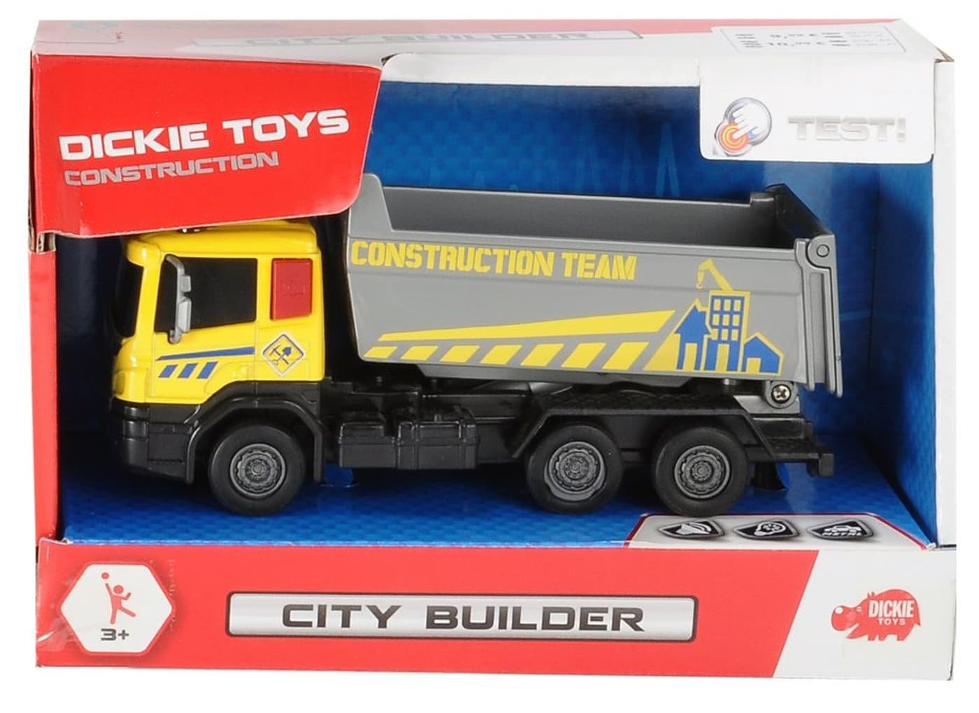 Đồ Chơi Xe Xây Dựng Dickie Toys City Builder2