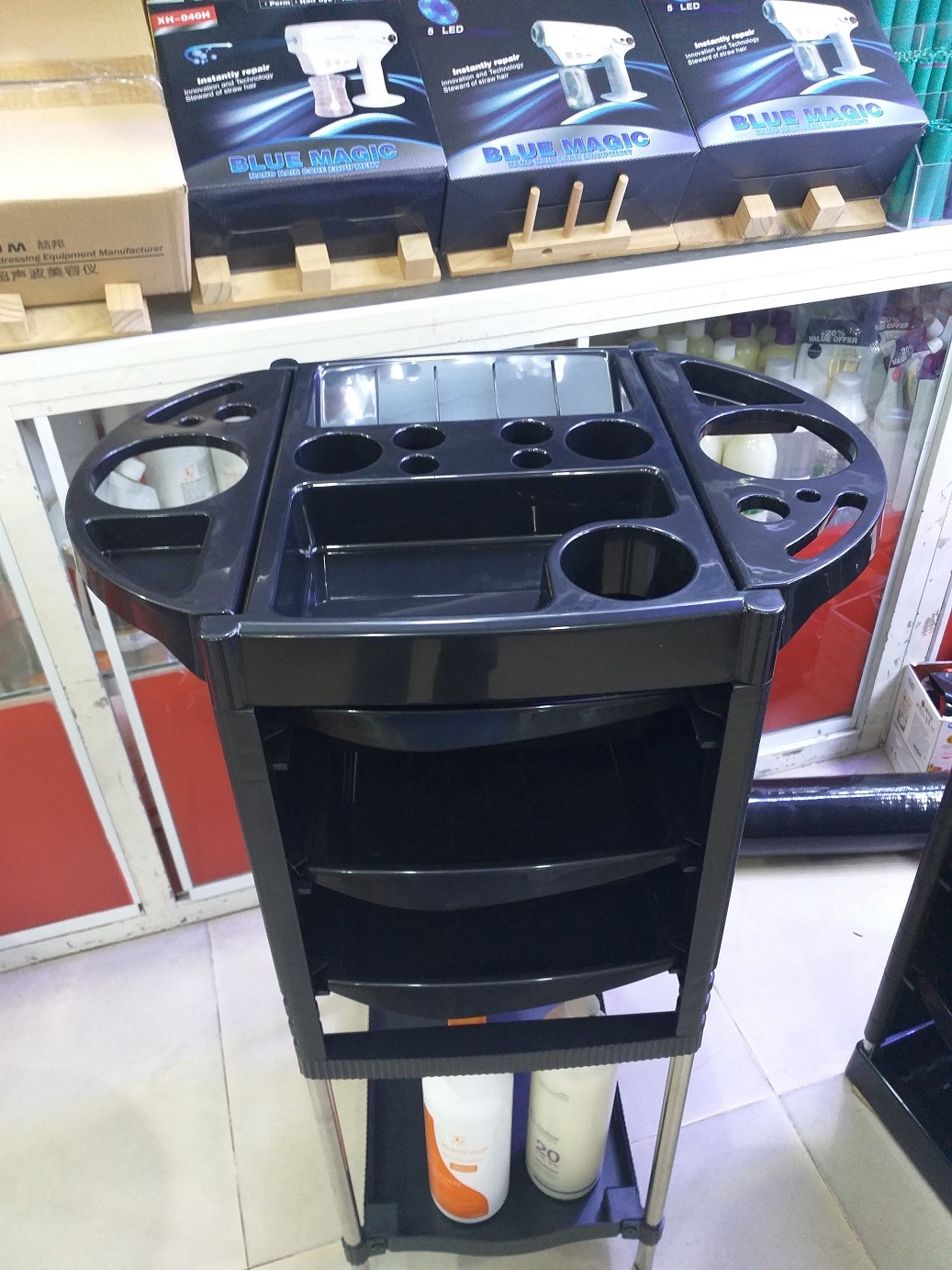 Xe đẩy dụng cụ làm tóc 4 tầng DP866