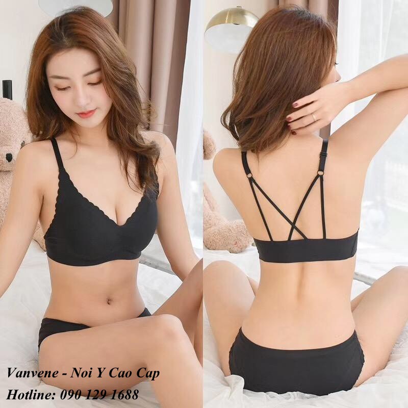 Áo lót su đúc cao cấp không gọng không đường may đệm mỏng a448 - vanvene luxury