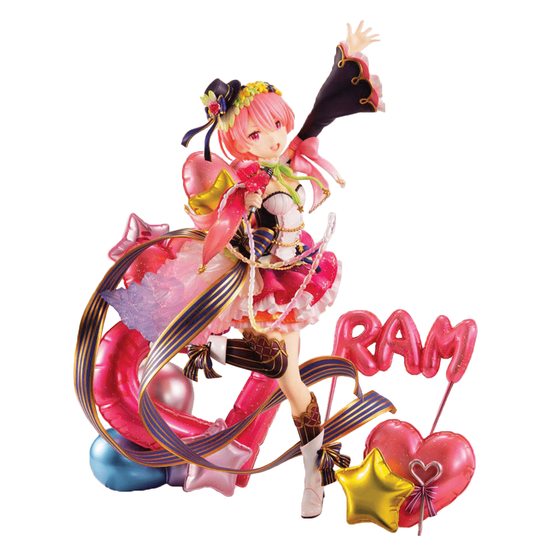 Mô hình re zero ram 25cm idol ver. 1/7 scale figure alpha satellite mô hình tĩnh nhựa pvc chính hãng nhật rzas01