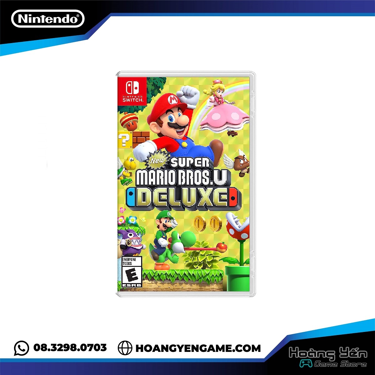 [HCM]Thẻ game New Super Mario Bros U Deluxe Nintendo Switch