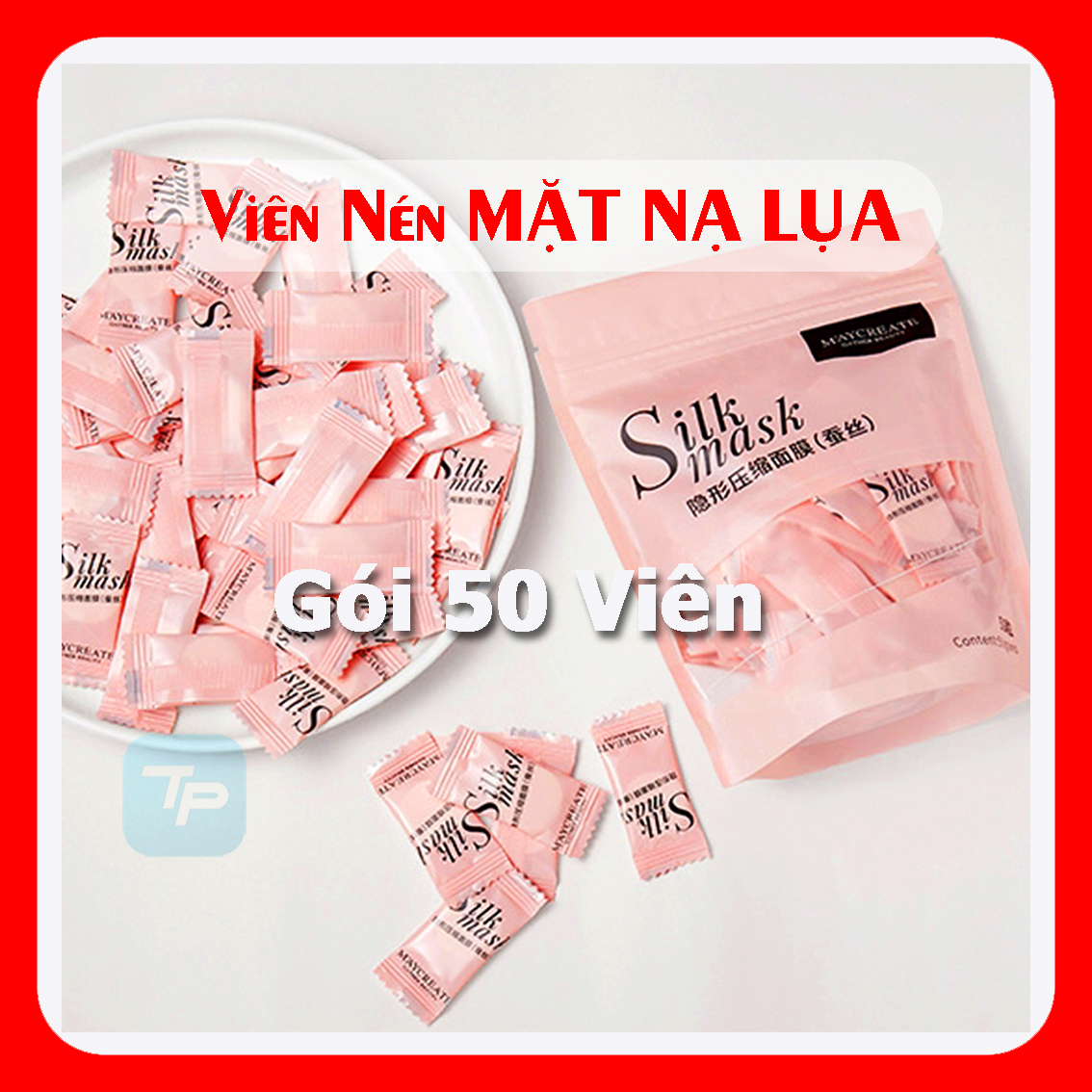 Gói 50 viên nén mặt nạ maycreate