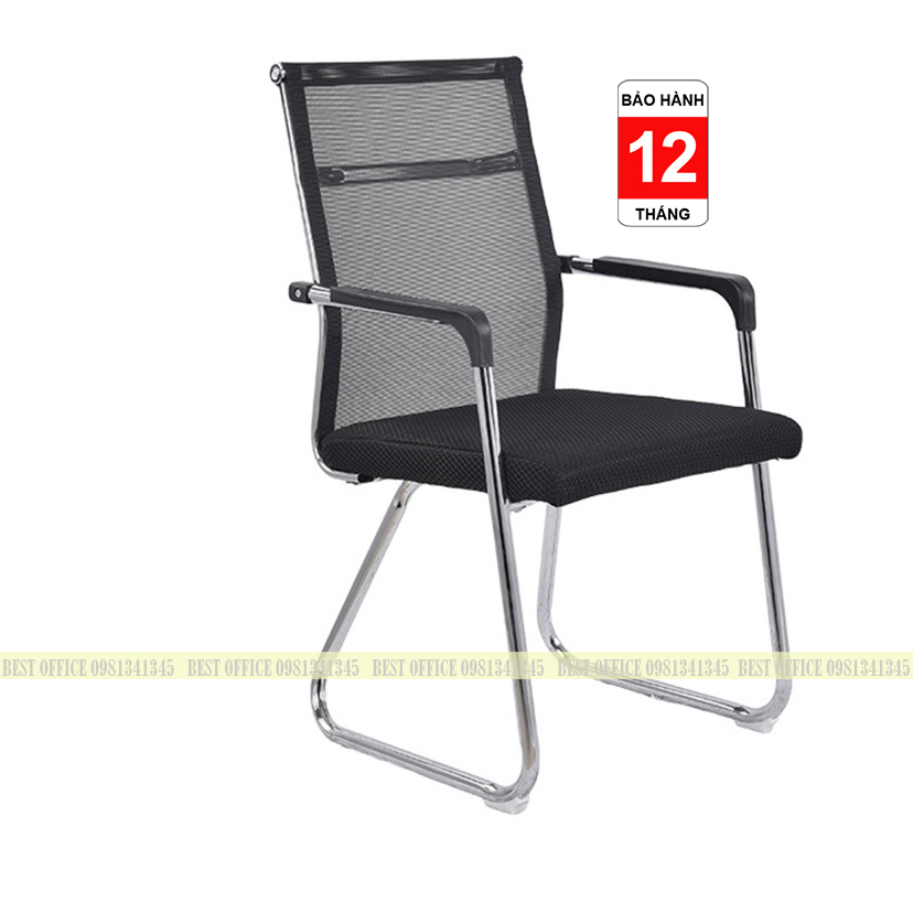 Ghế văn phòng chân quỳ CQ4019, Ghế làm việc tựa lưng lưới siêu thoáng mát, khung thép chắc khỏe, BH 12 THÁNG