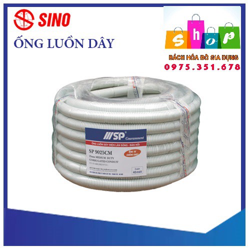 Cuộn dây soắn ruột gà sino dùng để luồn dây điện-giadung24h
