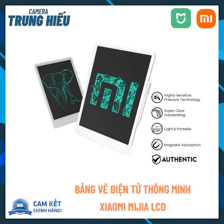 Bảng vẽ điện tử thông minh xiaomi mijia lcd 10 inch / 13.5 inch / 20 inch - kích thích sáng tạo trí thông mình cho bé