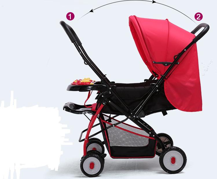 Xe đẩy 2 chiều 3 tư thế có nhạc Baobaohao 709N