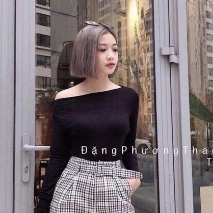 Tổng Hợp Áo Thun Lệch Vai Tay Dài Nữ Giá Rẻ, Bán Chạy Tháng 8/2023 - Beecost
