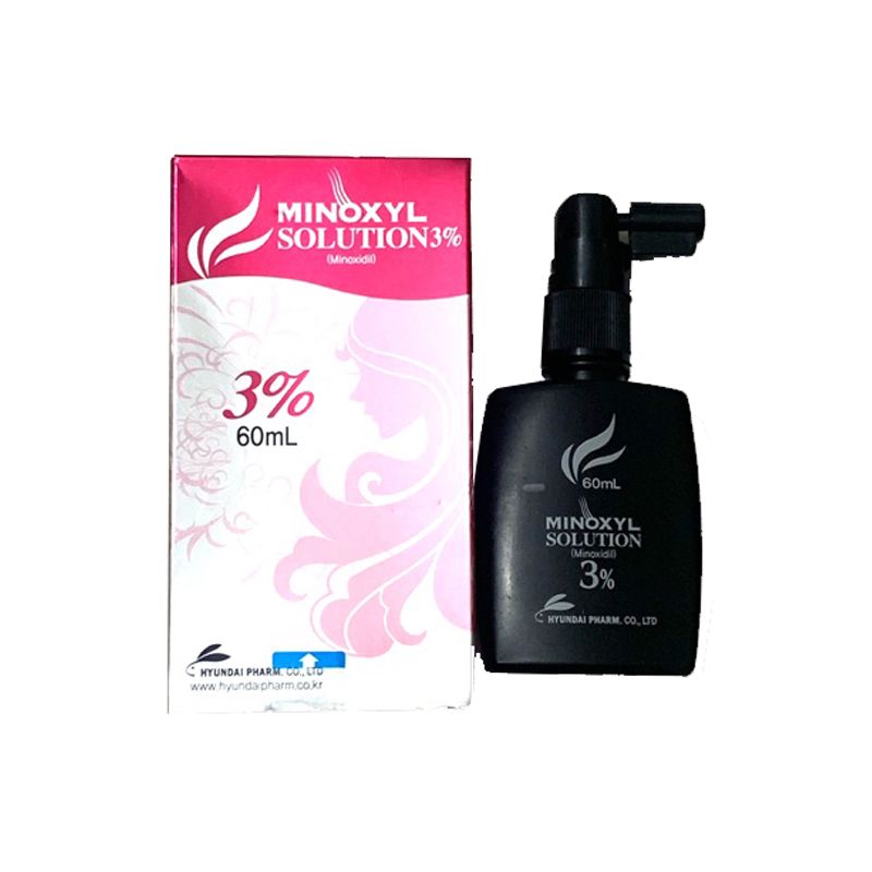 ✅ xịt hỗ trợ rụng tóc - hói minoxyl solution 3% 60ml