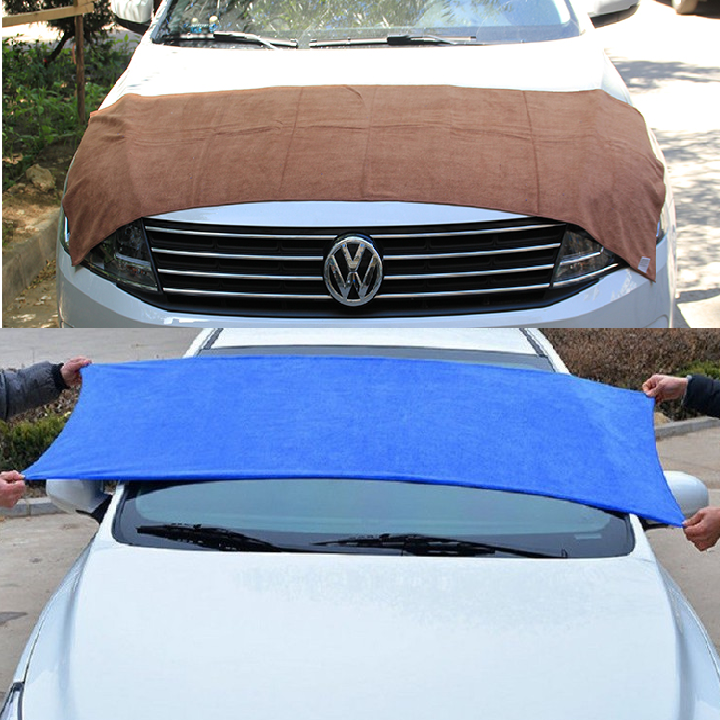 Khăn Lau Chuyên Dụng Cho Gara Ô Tô & Salon Tóc Siêu Dầy Siêu Thấm(màu xanh biển)