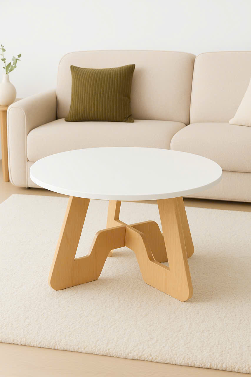Bàn trà, bàn sofa cao cấp sang trọng  bằng gỗ MDF phòng khách, phòng ngủ mã 01