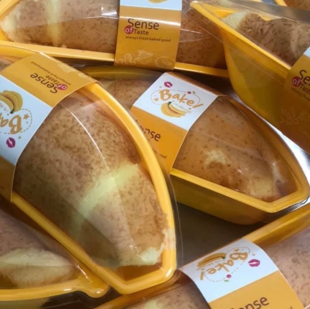Lốc 50 -100 hộp bánh hình chuối – hộp đựng bánh jm510 hình chuối