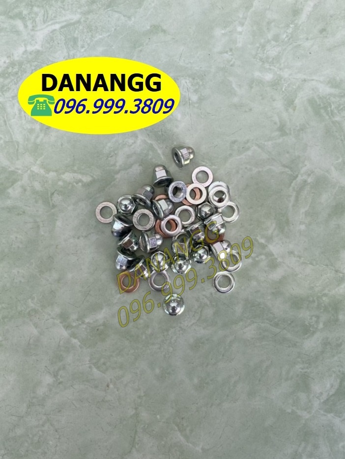 Bộ ốc đầu bò 7 li có long đền
