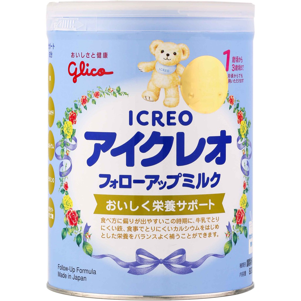 Sữa bột glico icreo nhật bản số 1 820g