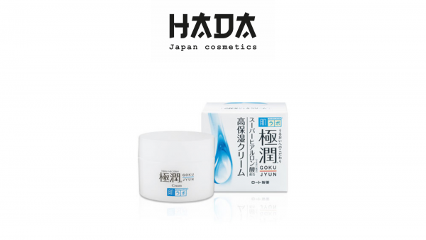 Kem dưỡng ẩm Hada Labo Gokujyun Nhật cho da khô Super Hyaluronic 50gr - HADA BEAUTY