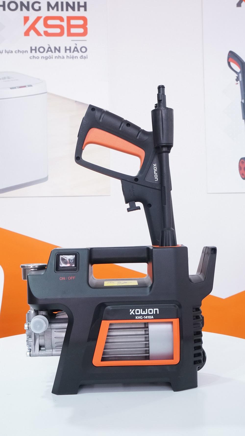 Máy rửa xe KHG 1410 động cơ cảm ứng-tặng bình phun xà bông