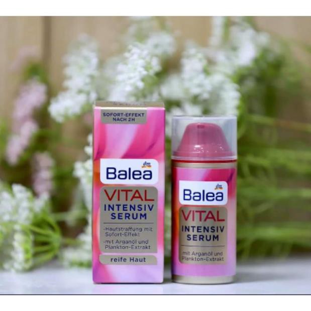 Serum BALEA VITAL giảm thâm nám, làm căng da, giảm nếp nhăn sâu dành cho tuổi trên 40