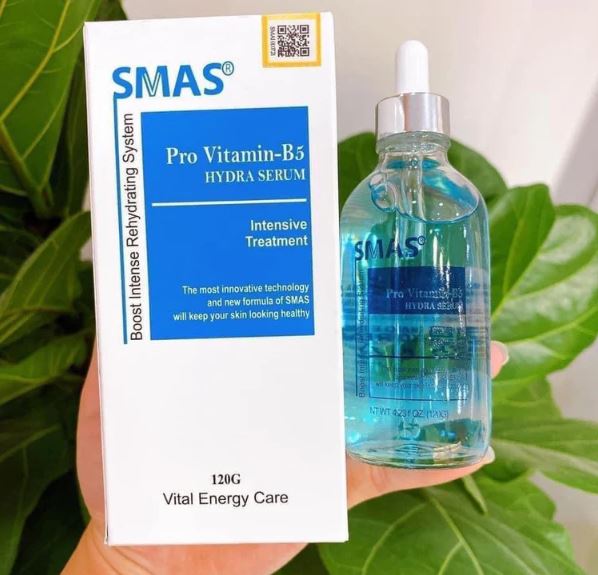 Tinh chất smas b5 phục hồi và cấp ẩm cho da - pro vitamin b5 hydra serum phục hồi và cấp ẩm 120g