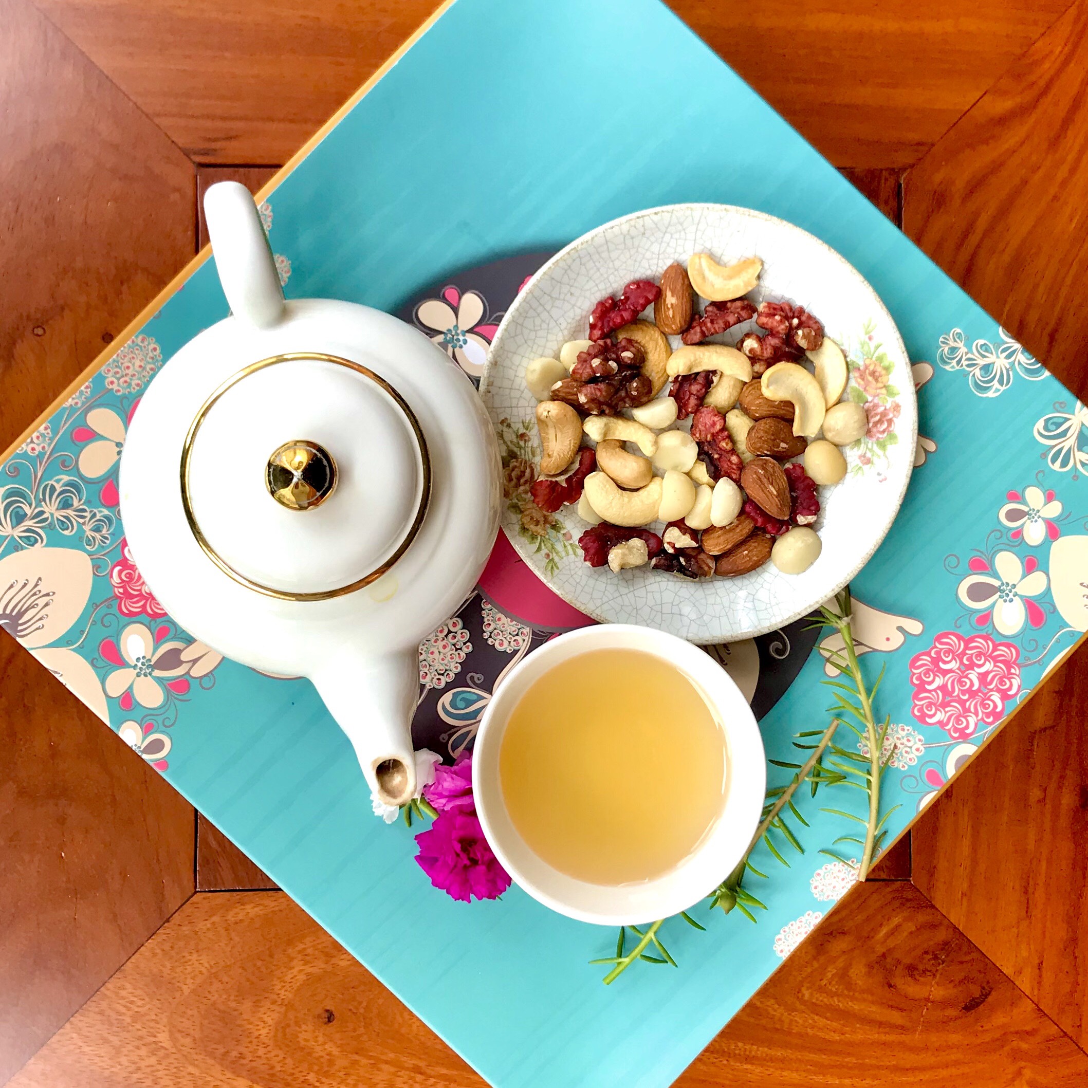 [Dành cho mẹ bầu] Hạt dinh dưỡng cao cấp (250g) - Macca Úc, hạnh nhân Mỹ, óc chỏ đỏ Mỹ, điều rang Việt Nam