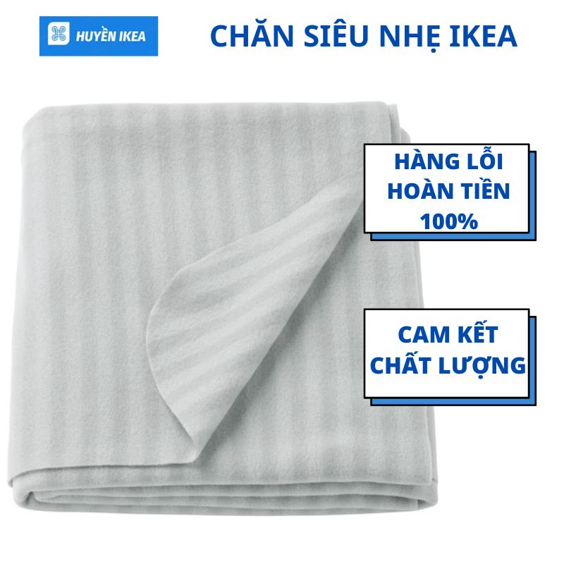 Chăn ikea vitmossa siêu nhẹ giữ nhiệt