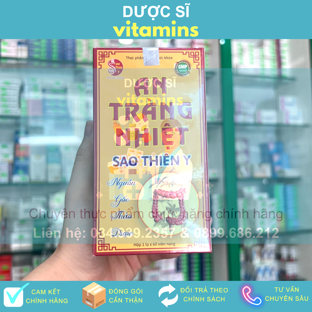 🍀 An Tràng Nhiệt Sao Thiên Y - Giúp Nhuận Tràng, Tăng Cường Tiêu Hóa, Hỗ Trợ Giảm Đại Tràng Cấp và Mãn Tính