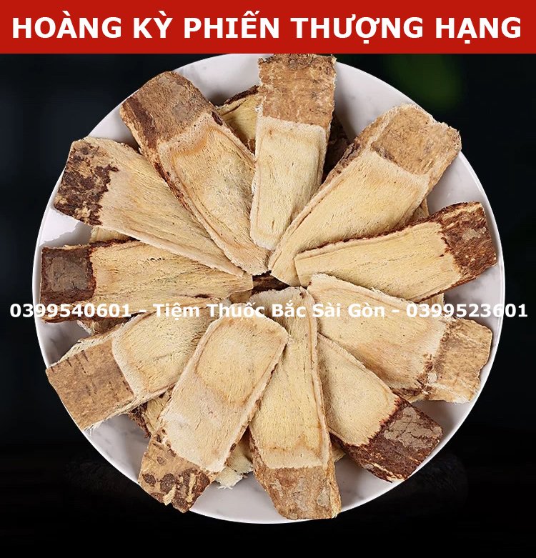 Hoàng kỳ thái lát loại thượng hạng 100gram