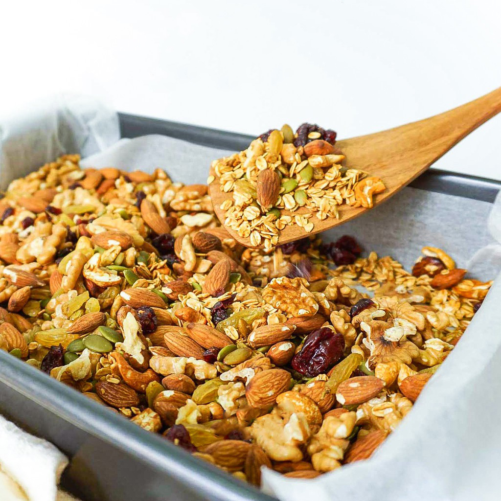 Granola Nhiều Hạt Cao Cấp - Granola Siêu Hạt