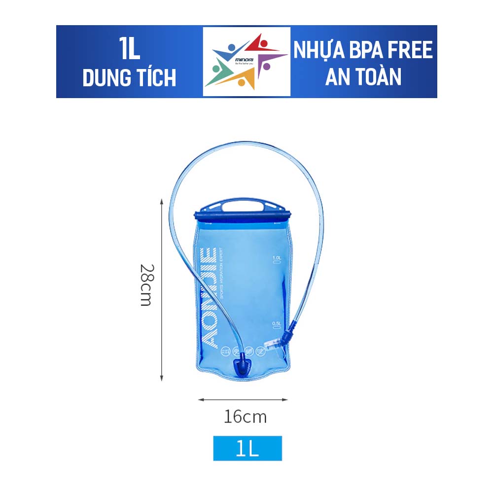 Bình Nước 2L, Bình Nước Thể Thao Có Vòi Hút 1.5L, 2L, 3L Aonijie SD51, Chất Liệu Cao Cấp, An Toàn, Siêu Bền