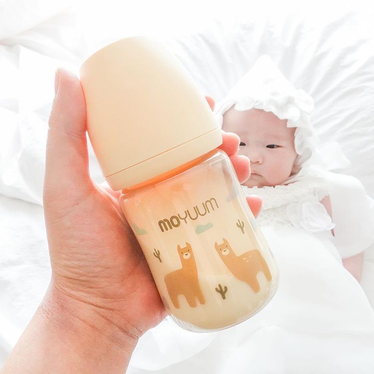Bình sữa moyuum lạc đà hàn quốc 170ml /270ml cho bé