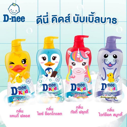 Sữa tắm em bé Dnee Kids Bubble Bath 400ml Thái Lan (Đủ màu)