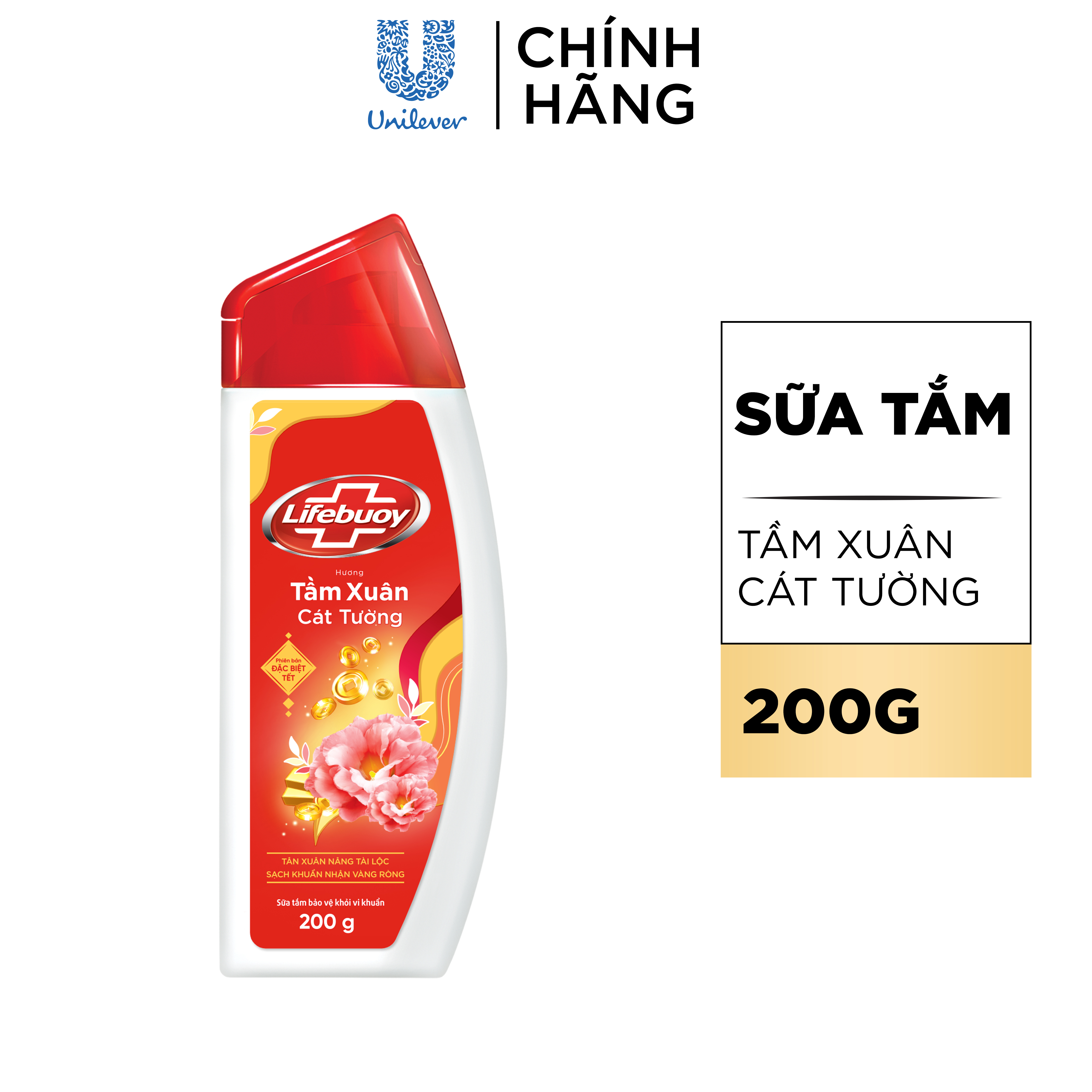 - combo 2 sữa tắm lifebuoy hương tầm xuân cát tường 200g