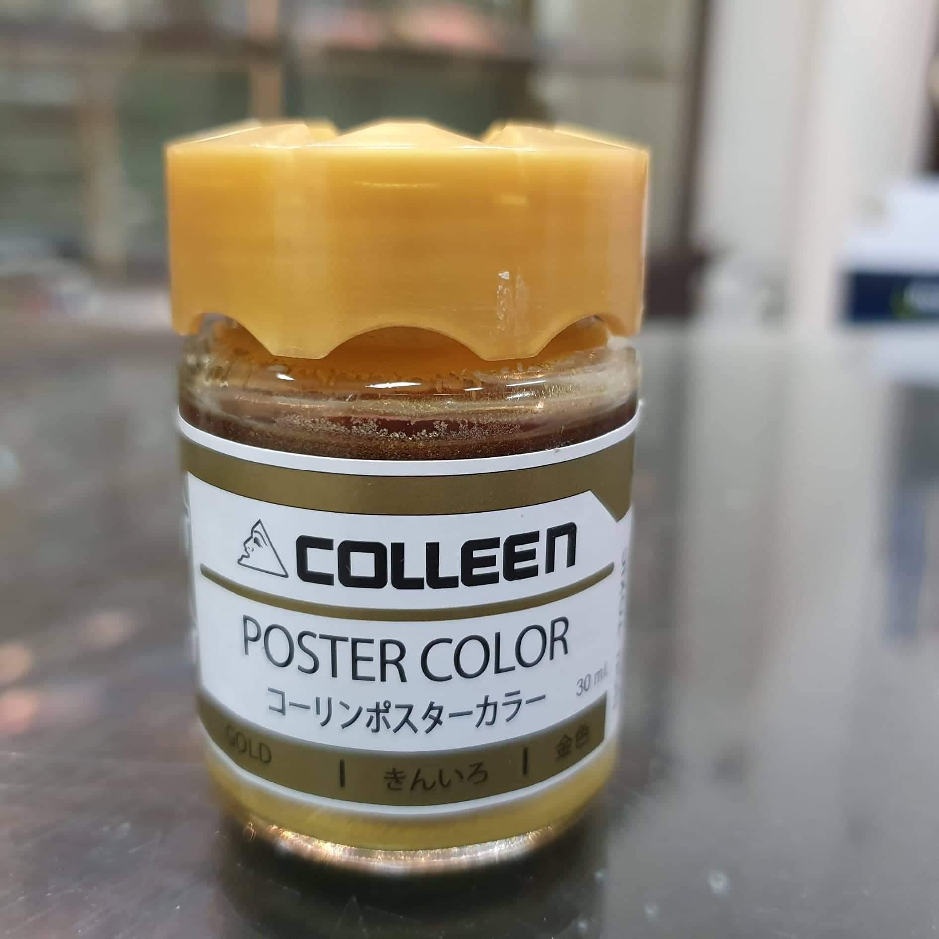 [HCM]Màu nhũ poster Colleen Vàng/Bạc 30ml