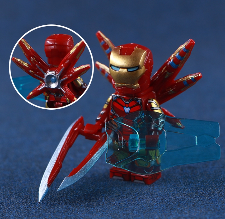 Lego Iron man mark 85 mô hình lắp ghép mới ra hàng
