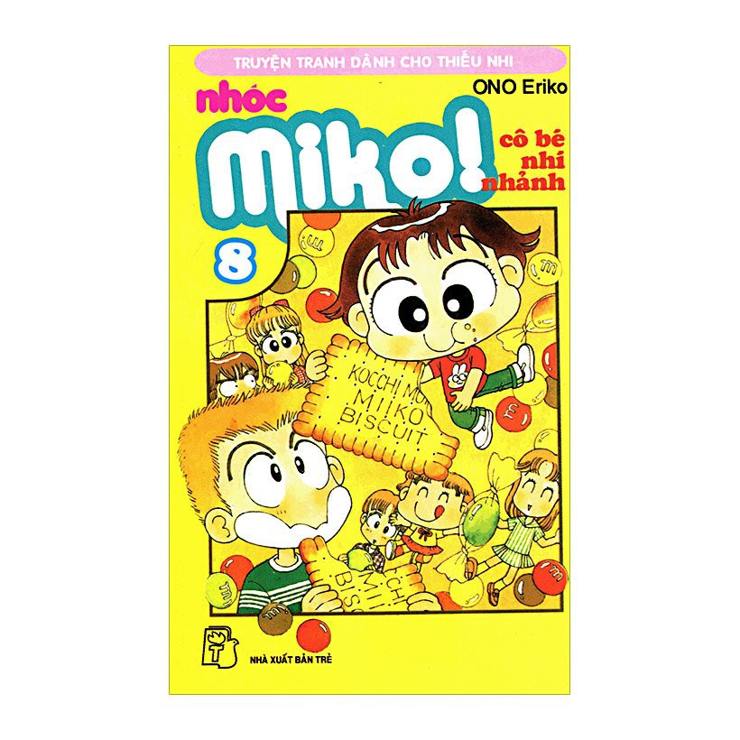 Sách nhóc miko: cô bé nhí nhảnh tập 8