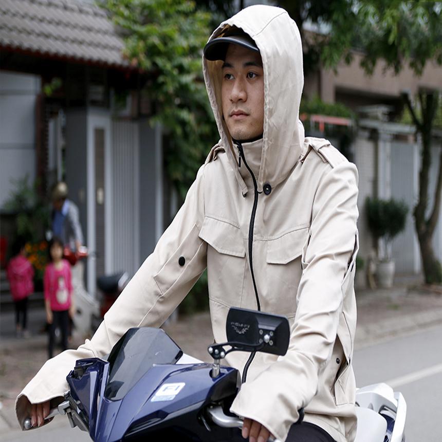 Áo chong nang, Áo chống nắng cotton, áo chống nắng dày dặn, màu trắng không sợ phai danh cho cả nam nữ , loại đẹp