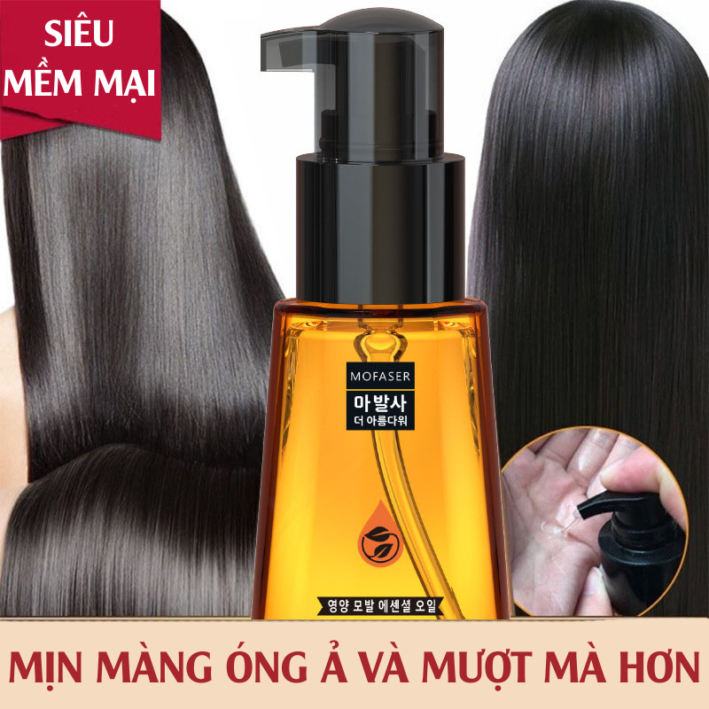 Tinh Dầu Dưỡng Tóc Phục hồi Hư Tổn Chính Hãng Mofaser Chăm Sóc Tóc Khô Sơ Mất Nước Giúp Tóc Óng Mượt Bóng Đẹp