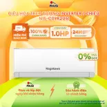 Máy lạnh Nagakawa Inverter 1 HP NIS-C09R2U51/ 1.5HP NIS-C12R2U51 - Hàng Chính Hãng